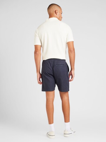 QS Regular Broek in Blauw