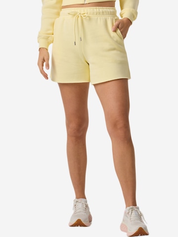 Regular Pantalon 'Los Angeles' Denim Factory en jaune : devant
