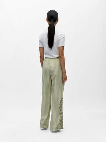 OBJECT Wide leg Trousers in Green