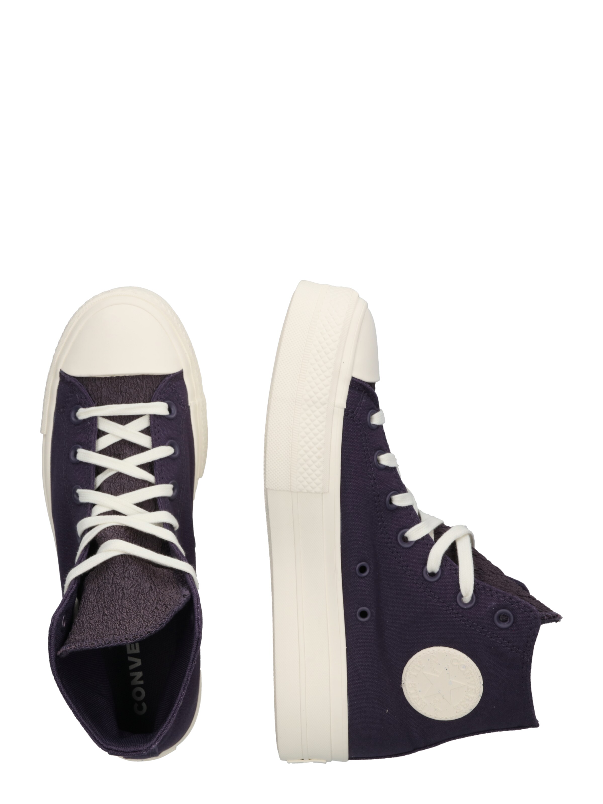 CONVERSE - Sapatilhas altas 'Chuck Taylor All Star Lift' em roxo