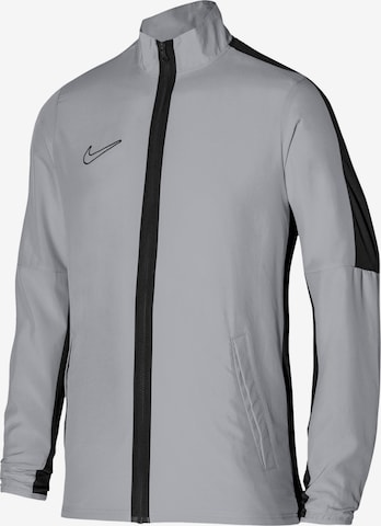 Veste de sport 'Academy 23' NIKE en gris : devant