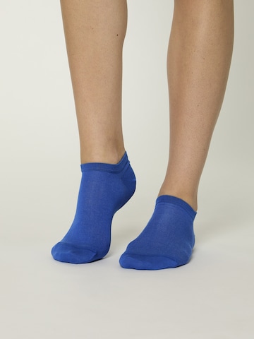 Chaussure basse ' Unisex Colour Sneaker farbige Füßlinge kurz ' Nur Die en bleu : devant