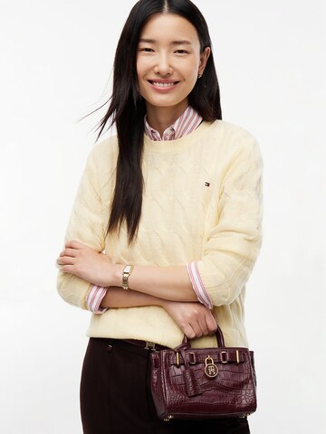 TOMMY HILFIGER - Malas de tiracolo em vermelho: frente