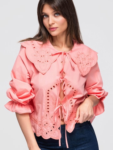 Ombre Blus i orange