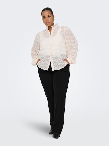 ONLY Carmakoma Wide leg Trousers 'CARGoldtrash' in Black
