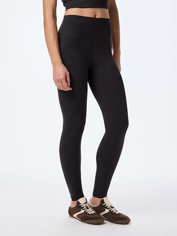PIECES Regular Leggings 'PCBUFFY' in Zwart