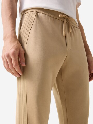 BOGNER Loose fit Pants 'Leroy' in Beige