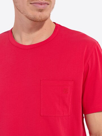 HOM Pyjama kort ' Charli ' in Rood