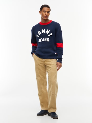 Tommy Jeans Trui 'New Classics' in Blauw