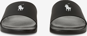 Polo Ralph Lauren - Sapato aberto 'Polo Slide' em preto