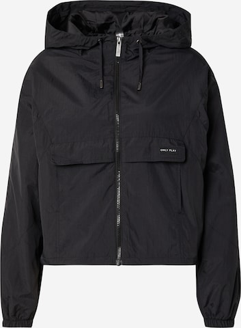 ONLY PLAY Athletic Jacket 'Jose' in Black: front