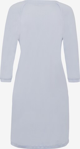 Hanro Nachthemd ' Pure Essence 90cm ' in Blauw