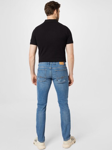 QS Slimfit Farmer 'Rick' - kék