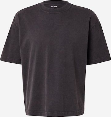 HOLLISTERMajica - crna boja: prednji dio