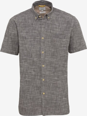 CAMEL ACTIVE Regular fit Button Up Shirt in Grey: front