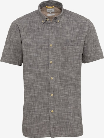 CAMEL ACTIVE Button Up Shirt in Grey: front