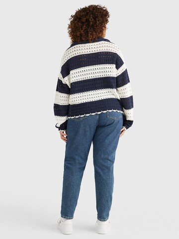 Tommy Jeans Curve Jumper in Blau