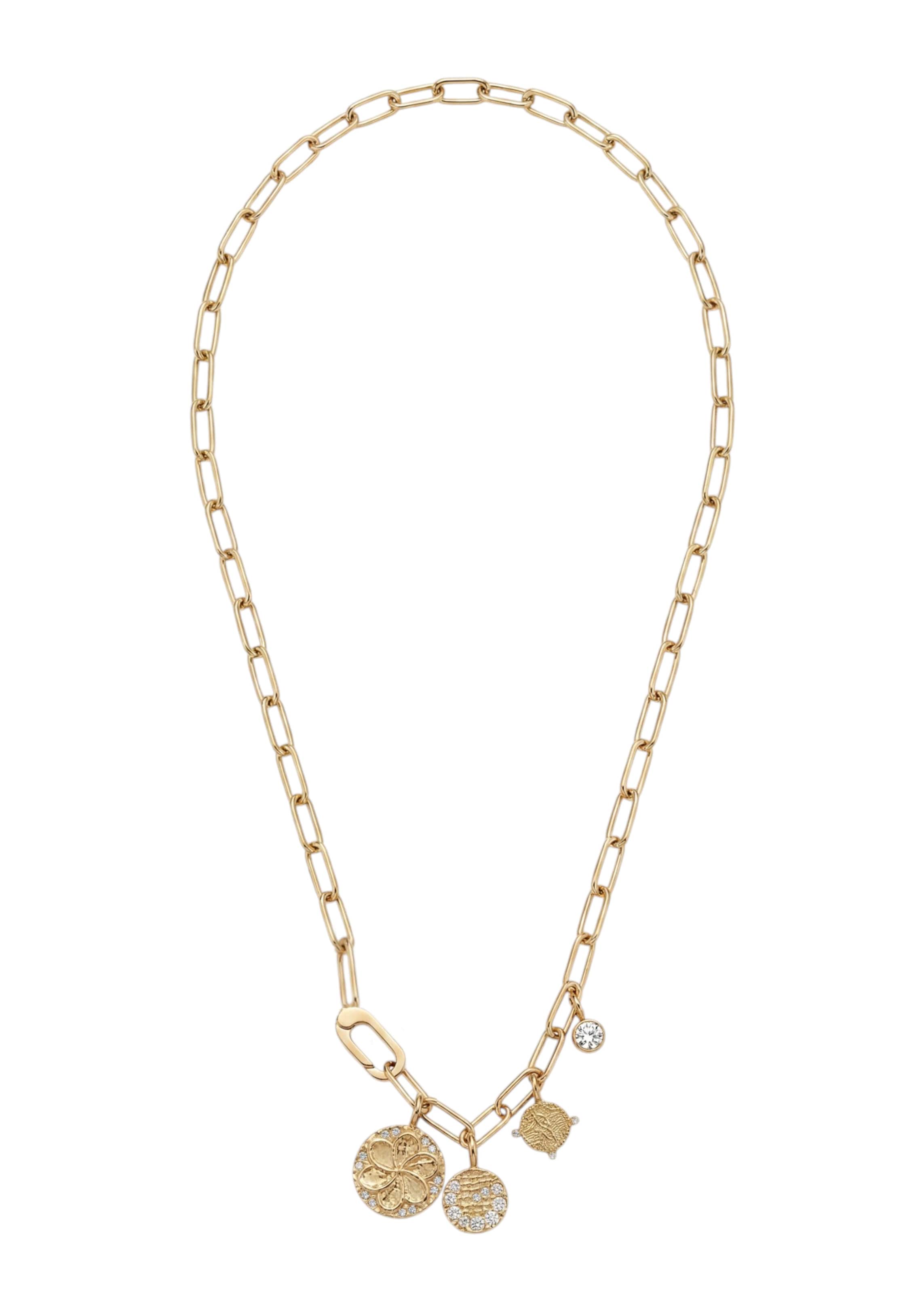 PURELEI Kette 'Forever Aloha' in Gold: Vorderseite