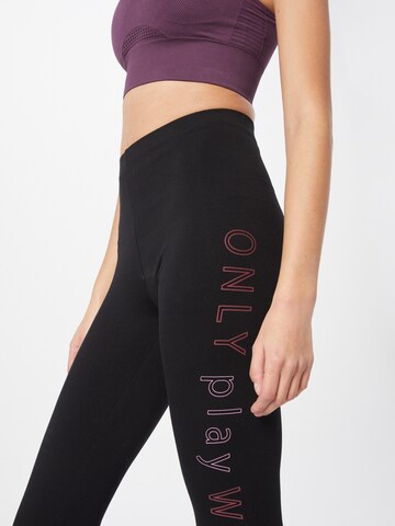 ONLY PLAY Skinny Sportbroek 'Nimi' in Zwart