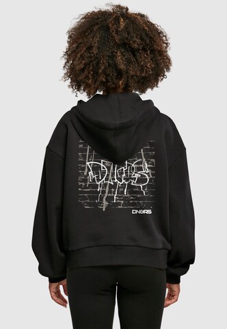 Dangerous DNGRS Sweatshirt 'Wall' in Schwarz: Vorderseite