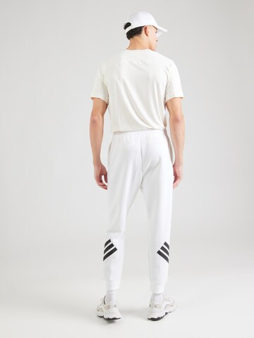 ADIDAS SPORTSWEAR Tapered Sports trousers in White