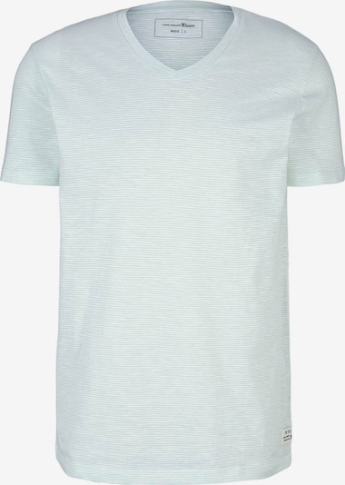 TOM TAILOR DENIM Shirt in de kleur Mintgroen / Wit, Productweergave