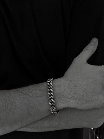 Braccialetto 'DAPPER' di REYTEL in argento