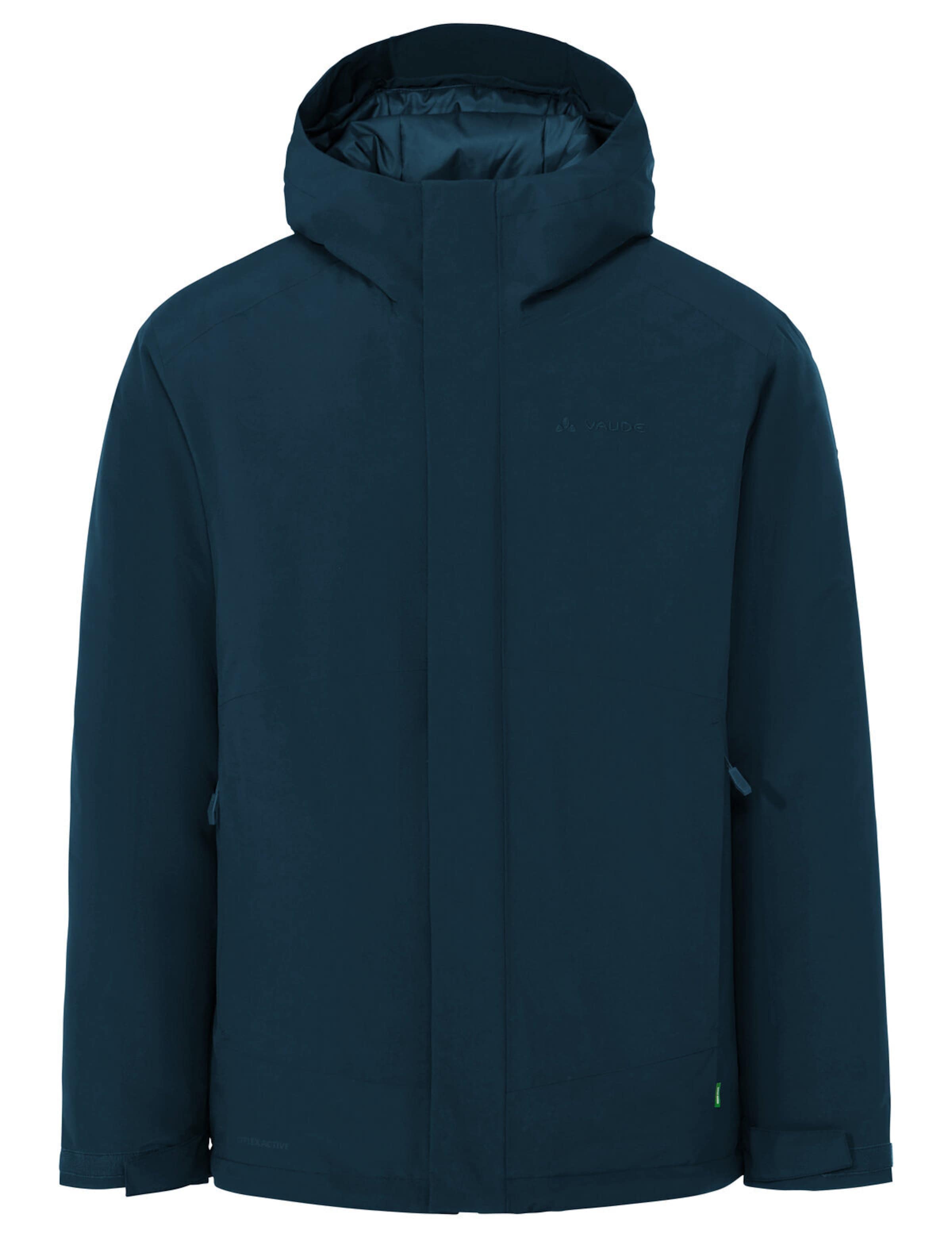 VAUDE Outdoorjas 'Rosemoor' in Blauw: voorkant