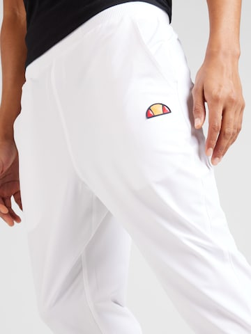 ELLESSE Regular Trousers 'Debilly' in White