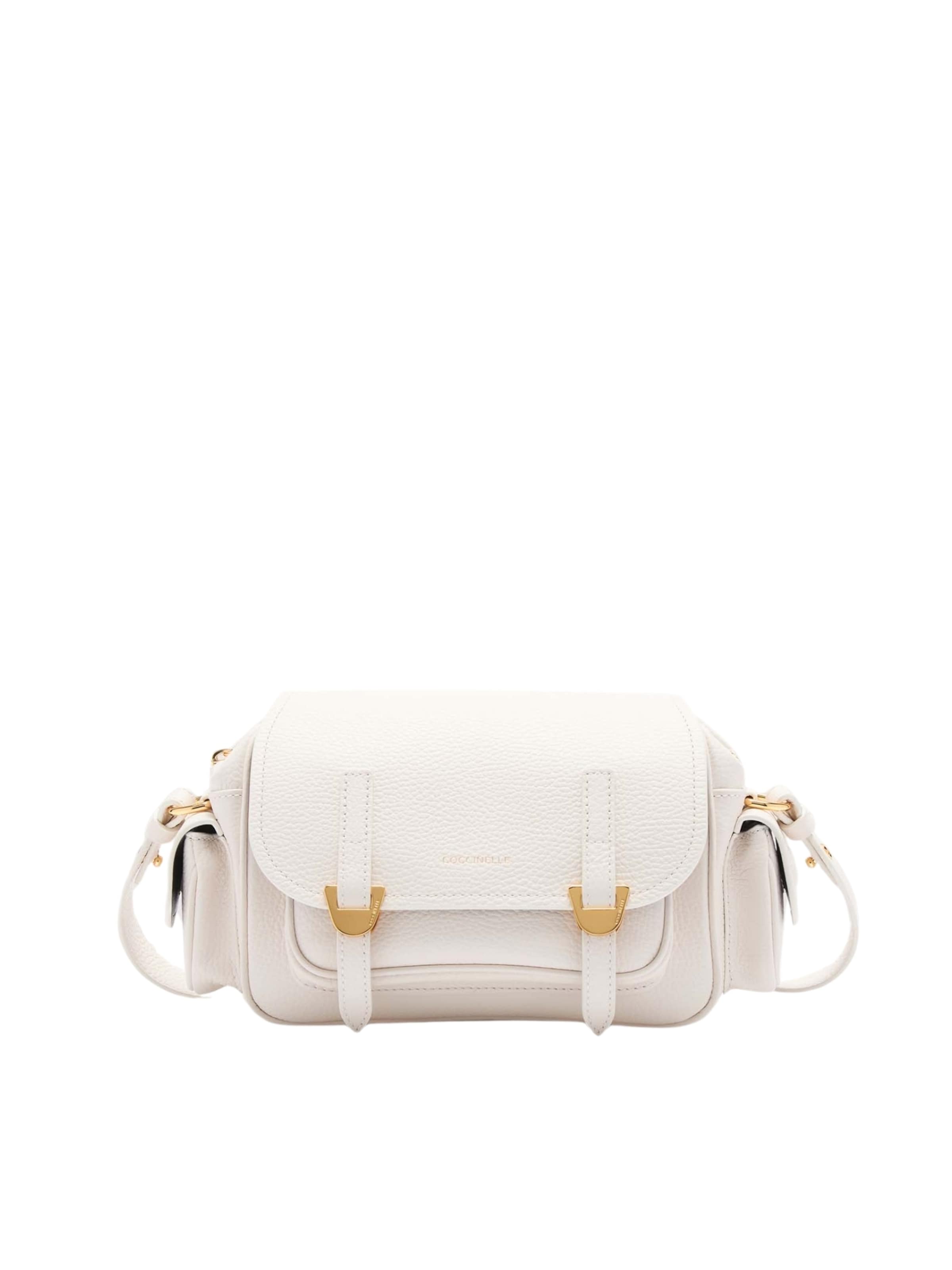 Coccinelle Handbag 'Coccinelle Campus 1' in White: front