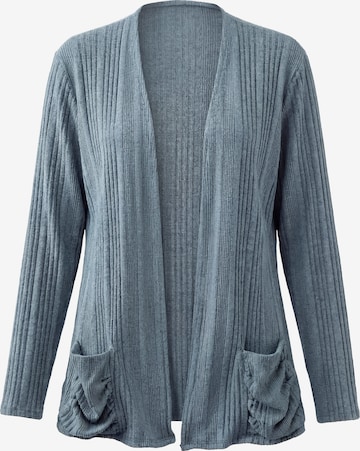Cardigan usha BLACK LABEL en bleu : devant