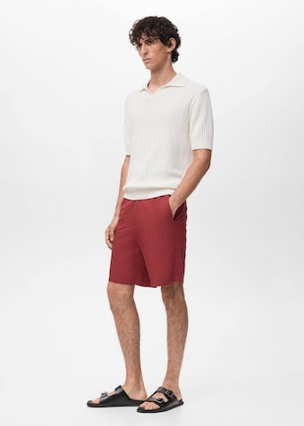 MANGO MAN Sweater 'Hondarra' in White