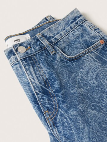 MANGO Regular Jeans in Blauw