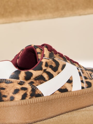 Baskets basses Friends Like These en marron