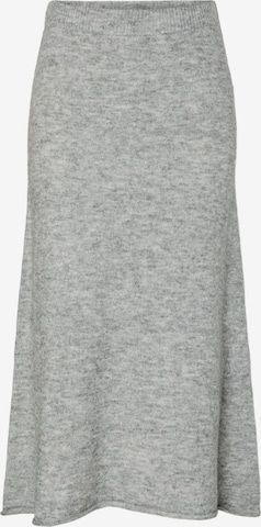PIECES - Falda 'PCPam' en gris: frente