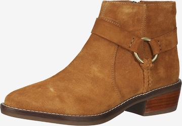 GEOX Booties in Brown: front