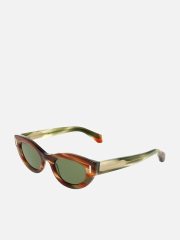 FERRAGAMO Sunglasses in Brown