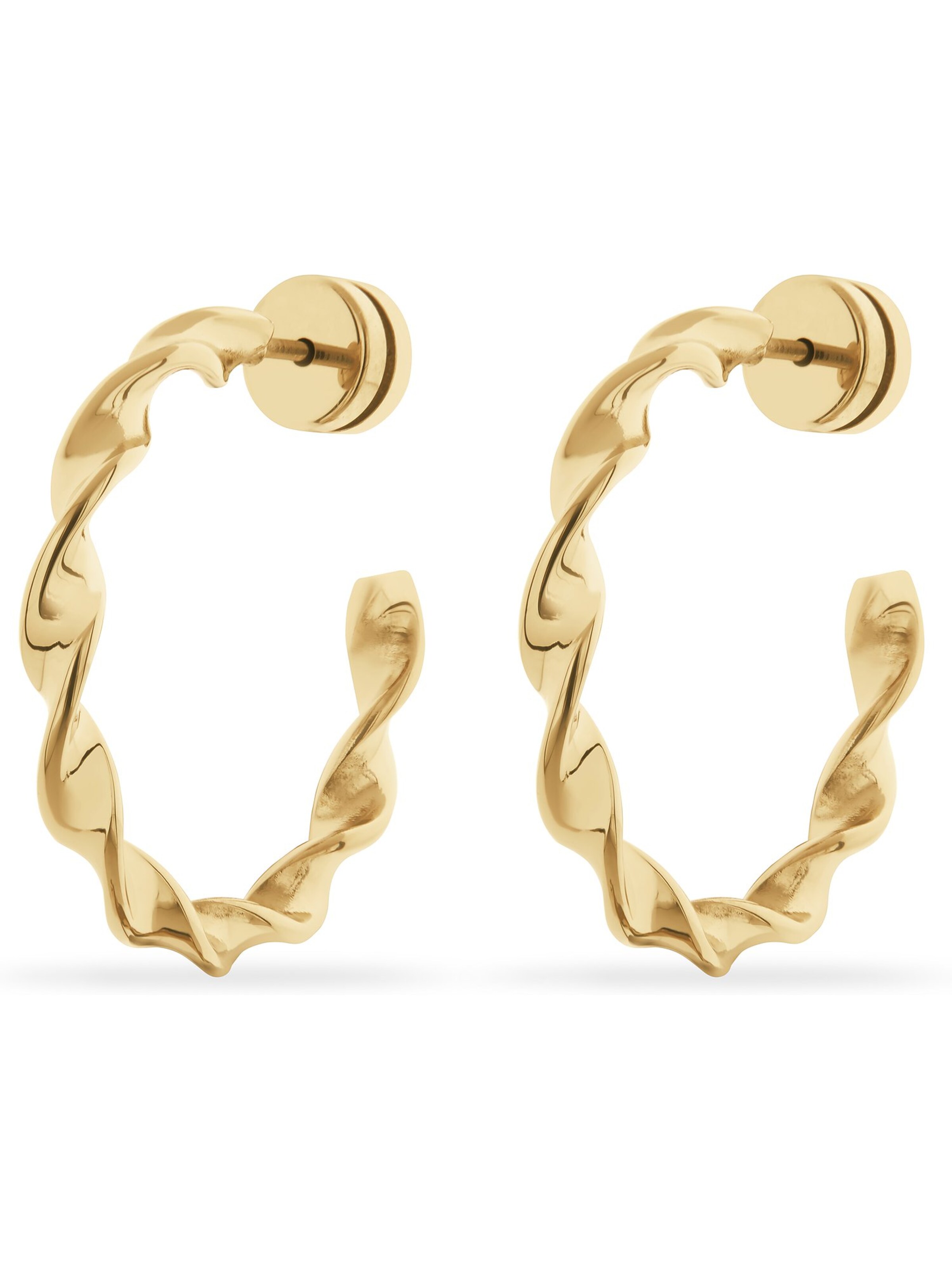 FAVS Ohrringe in Gold: Vorderseite