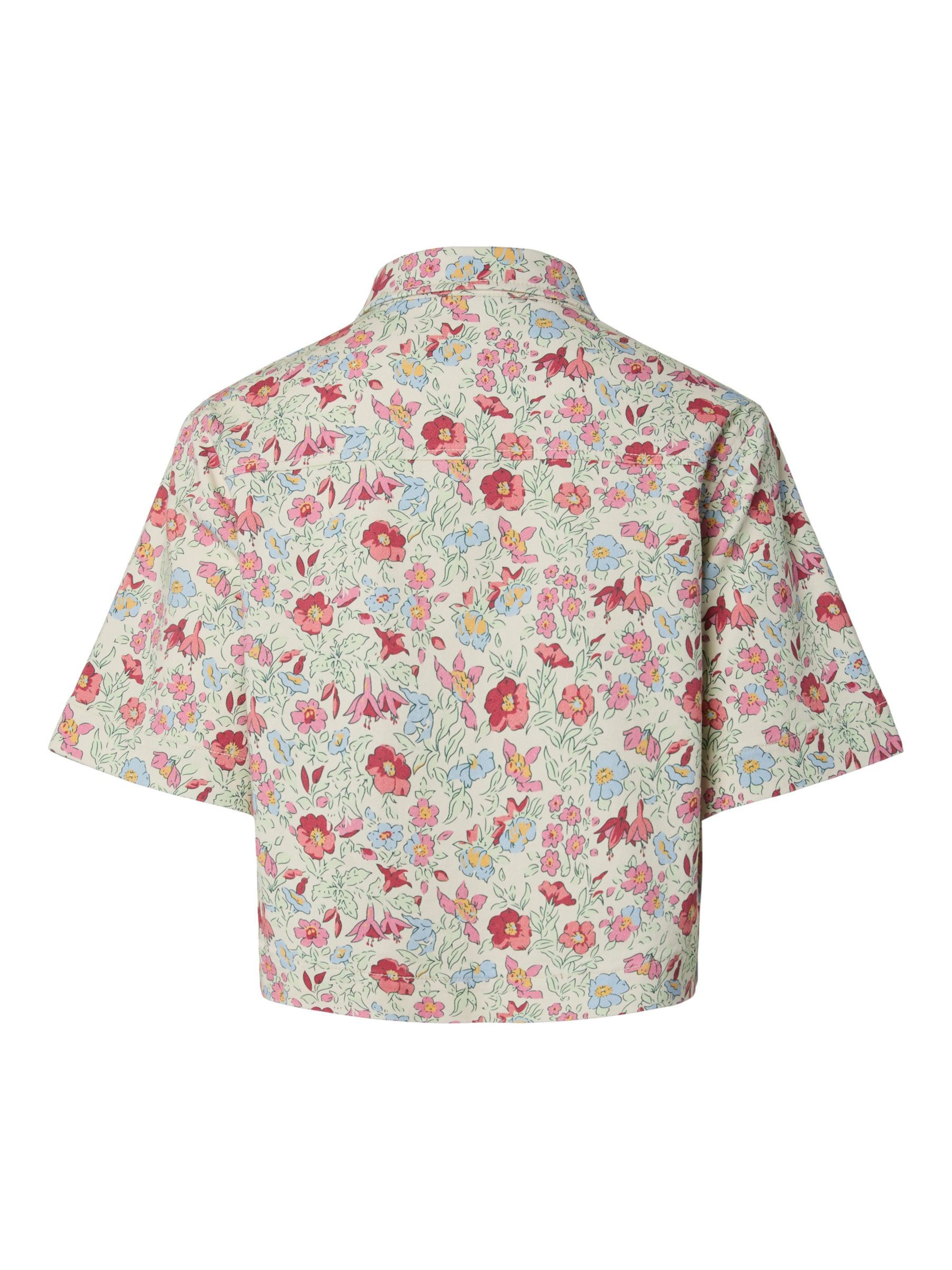 Chemisier 'PCSALUME' PIECES en mélange de couleurs