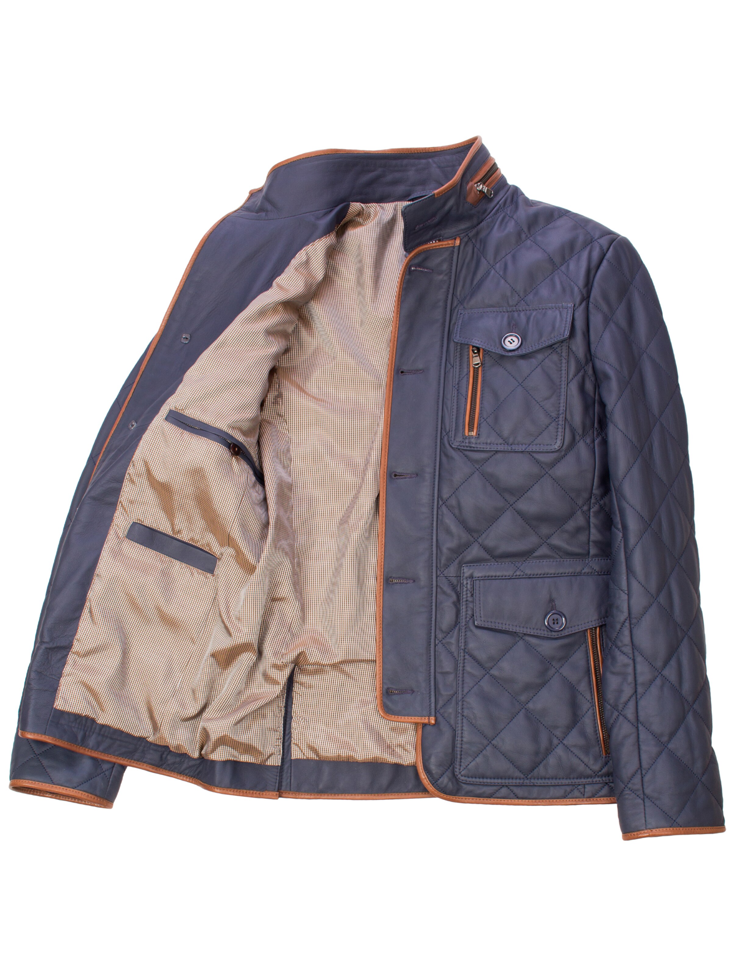 LOLUS Between-Season Jacket 'Clay' in Blue