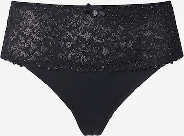 TruYou Thong in Black: front