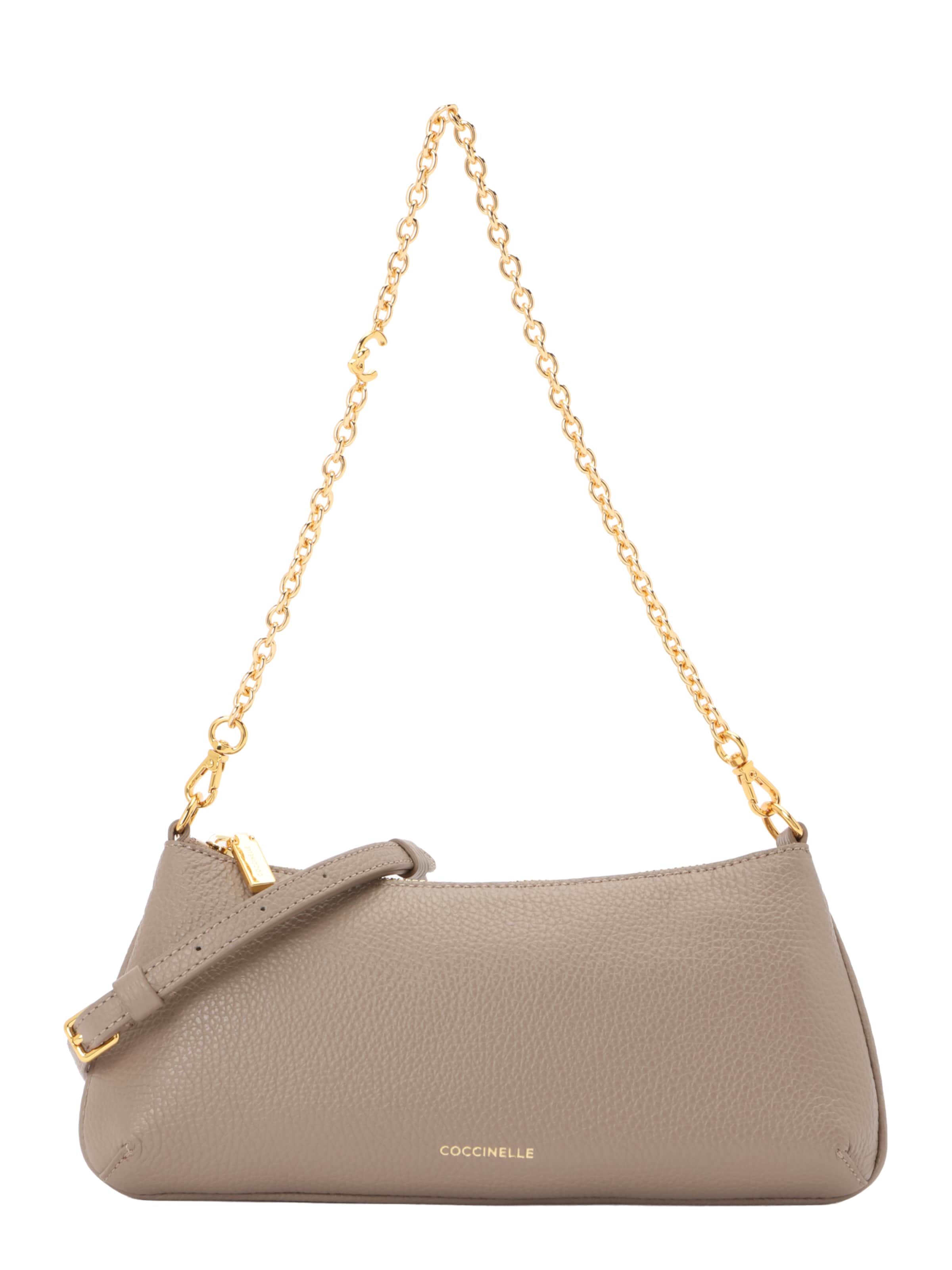 Coccinelle Shoulder Bag 'C-ME' in Grey: front