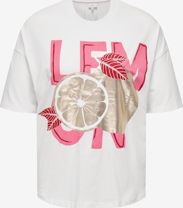 ONLY Carmakoma Shirt 'CARKOURTNEY' in Wit: voorkant