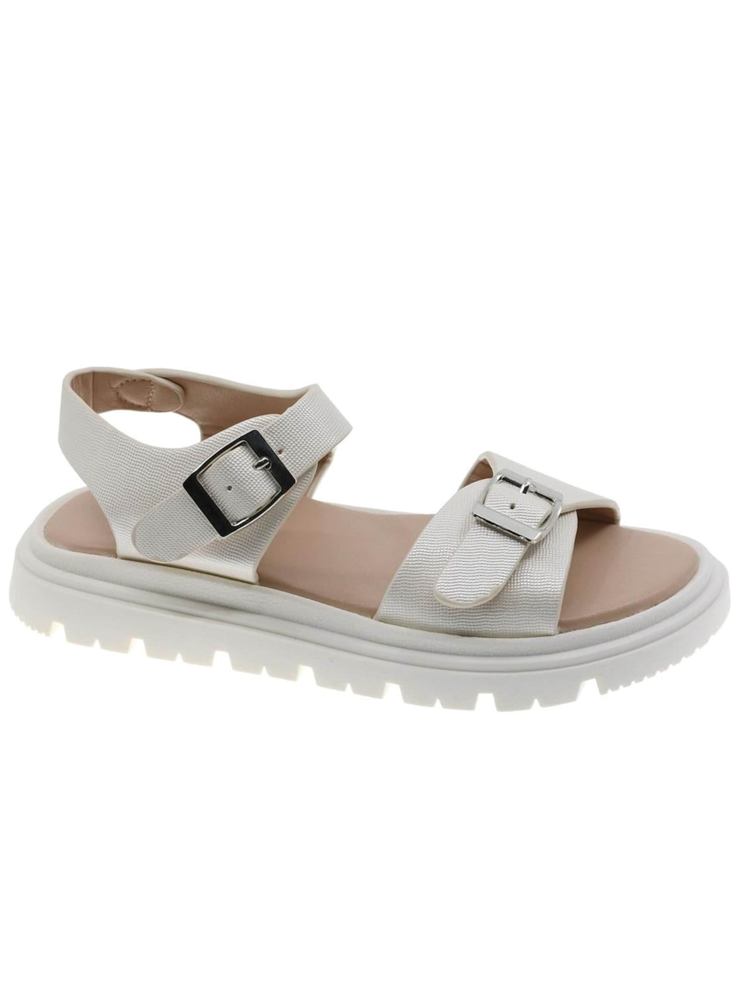 Beppi Sandaler 'Casual Sandal' i hvid: forside