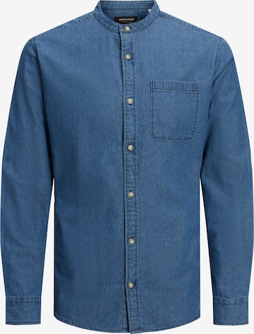 JACK & JONES - Ajuste regular Camisa 'SHERIDAN' en azul: frente