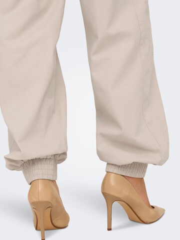 ONLY Tapered Broek 'ONLTinne' in Grijs