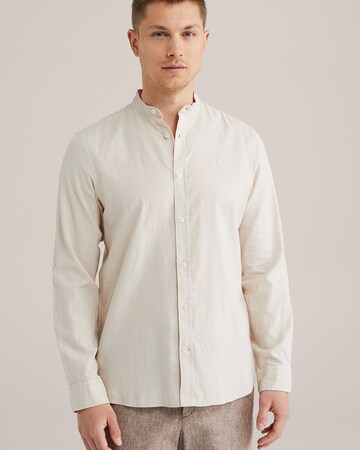 Coupe regular Chemise WE Fashion en beige