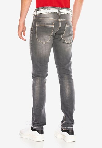 CIPO & BAXX Regular Jeanshose 'CD668' in Grau