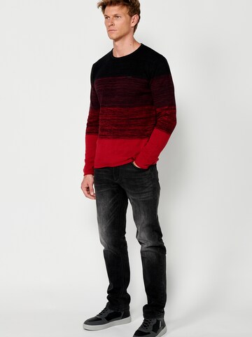 KOROSHI - Pullover em vermelho