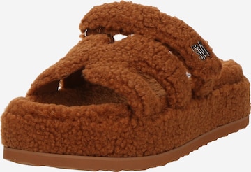 Pantoufle 'Bigmissile' STEVE MADDEN en marron : devant